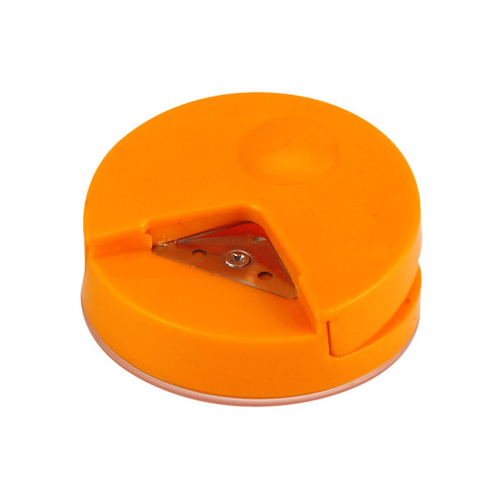 Tilfeldig farge 1 stk  r4 hjørnerunder 4mm papirhullkort fotokutterverktøy håndverk scrapbooking gjør selv mini hjørnerunder