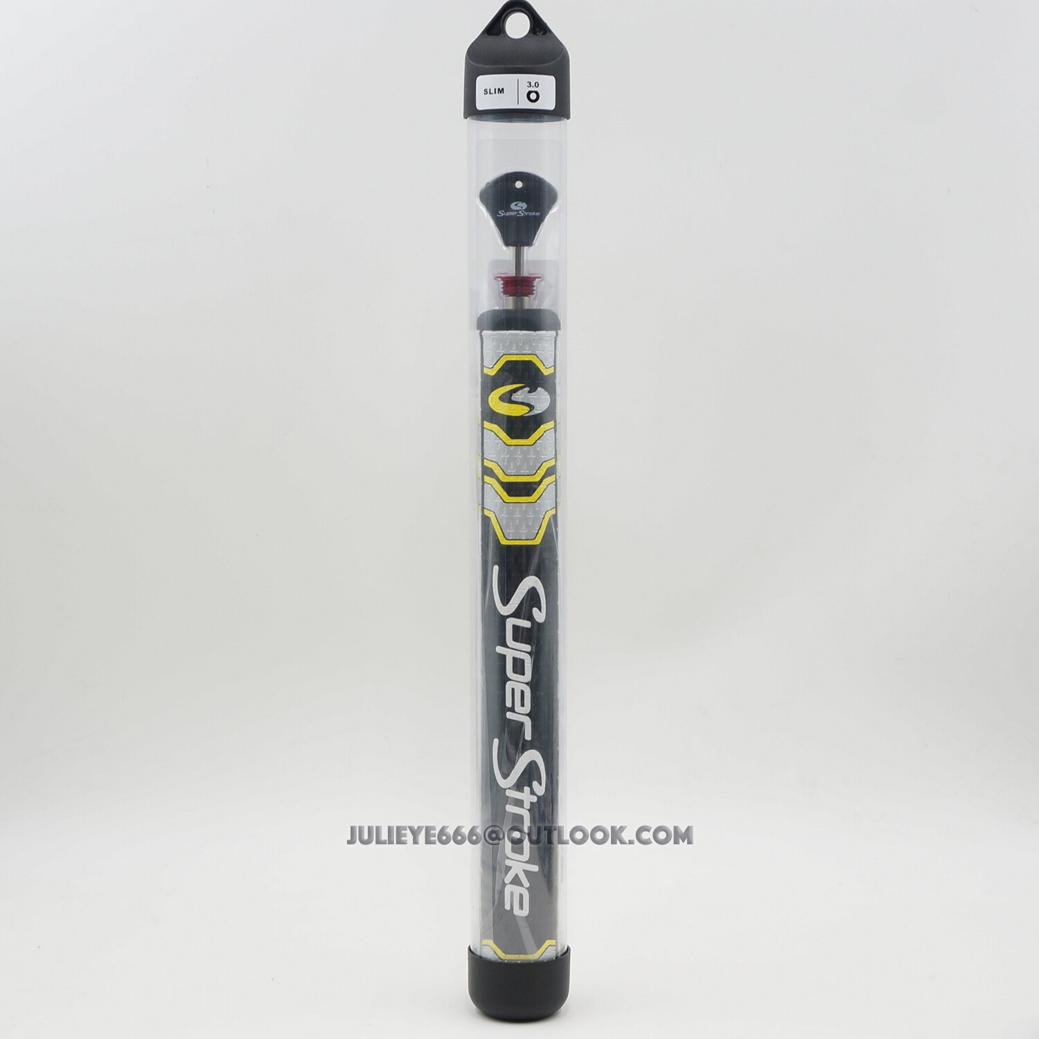 Golf Putter Grips Maat 3.0 Individueel Verpakt 1 Stks/partij Gewogen Putter Grip: black-yellow 5.0