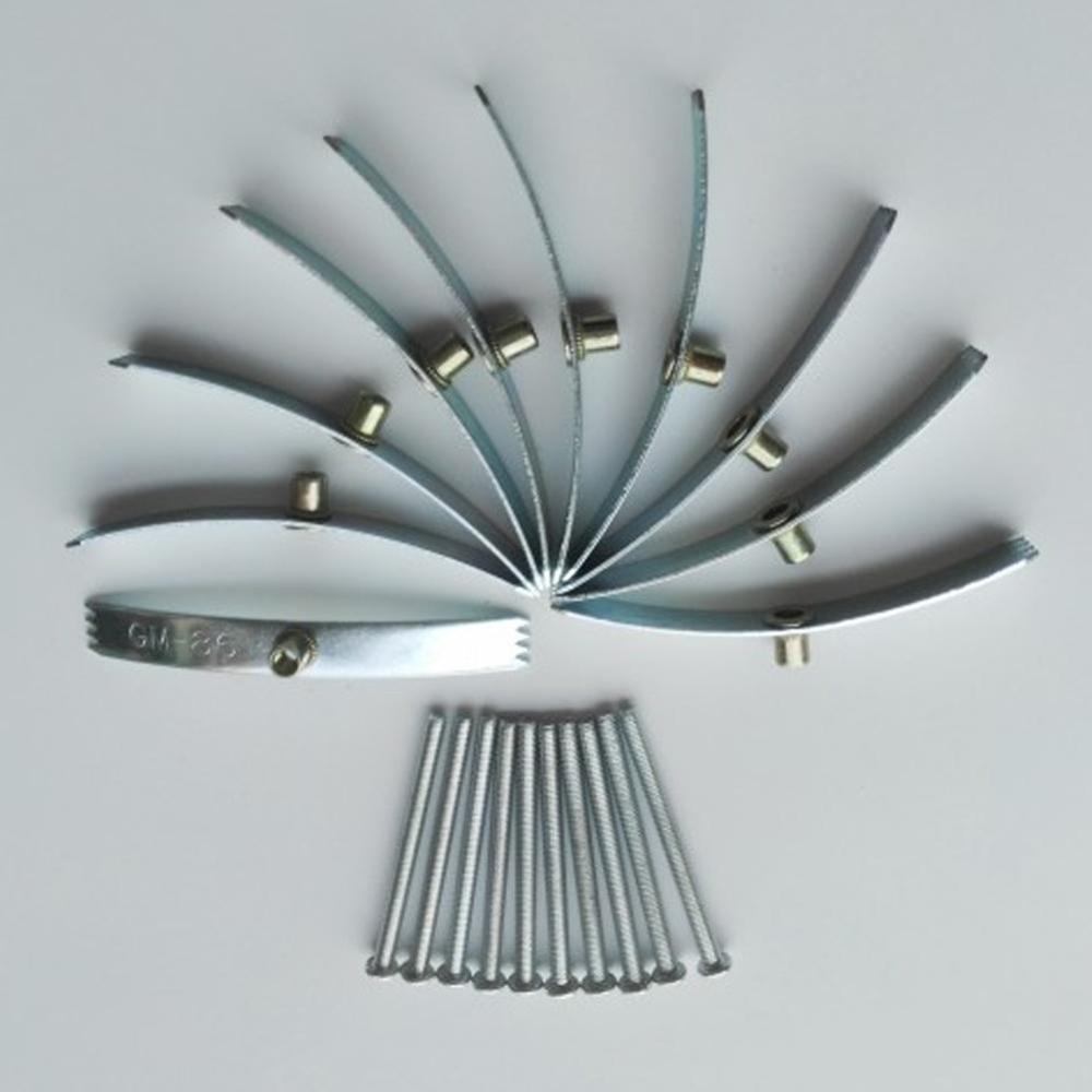 10Set Dark Box Repair Screw Manganese Steel Replace Mount Junction Repair Switch Fixed Old Socket Box Wall Cassette R6M0: Default Title