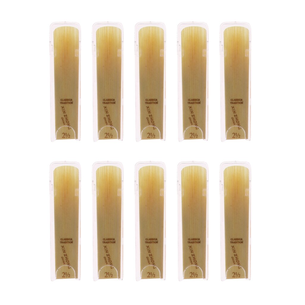 Pack/10pcs G Alto Saxophone Reeds Sax Replacement Parts 7cm