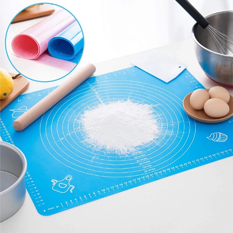 Reusable Silicone Baking Mat Eco-Friendly Mat For Rolling Dough Pad Large Non-stick Oven Patisserie Baking Accessories Tools