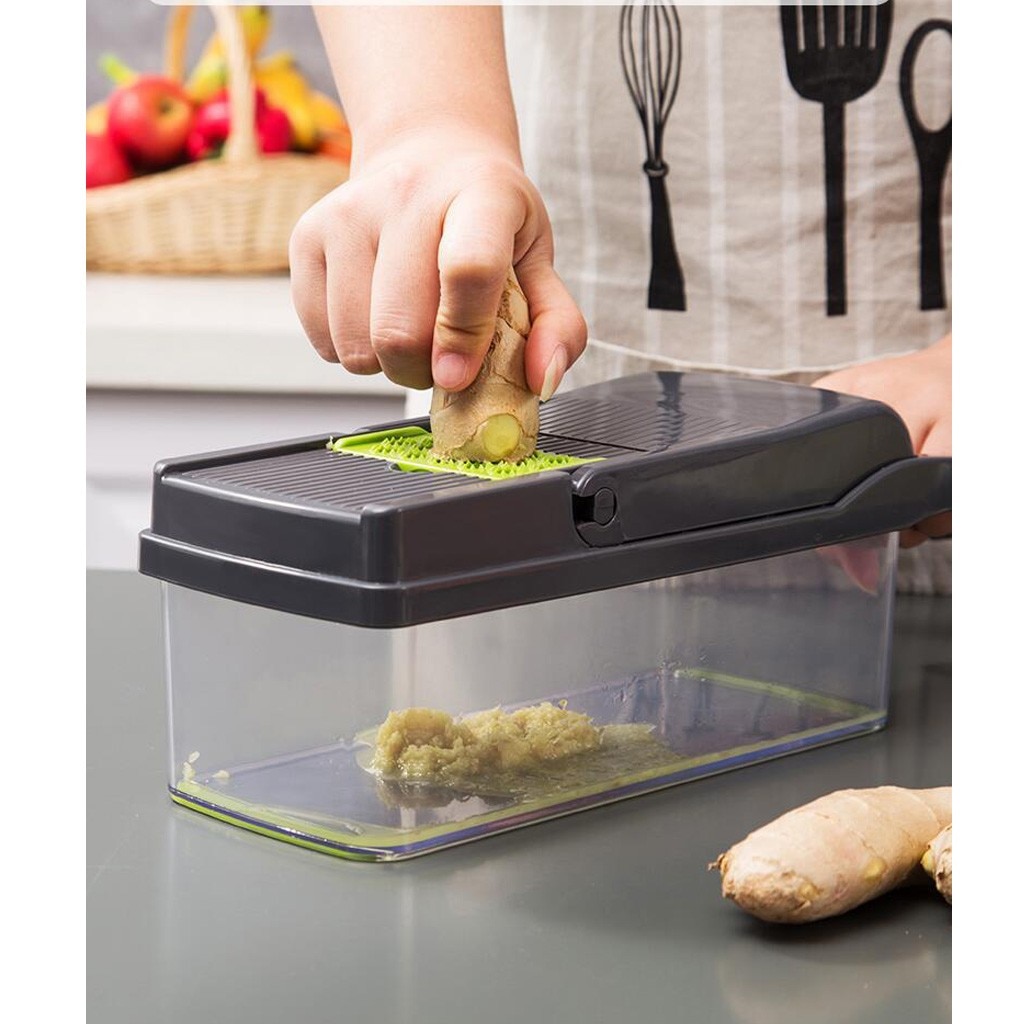 7 In 1 Vegetable Multifunction Cutter Food Slicer Dicer Nicer Vegetable Fruit Peeler Chopper Cutter Carrot Cheese Grater #T1G