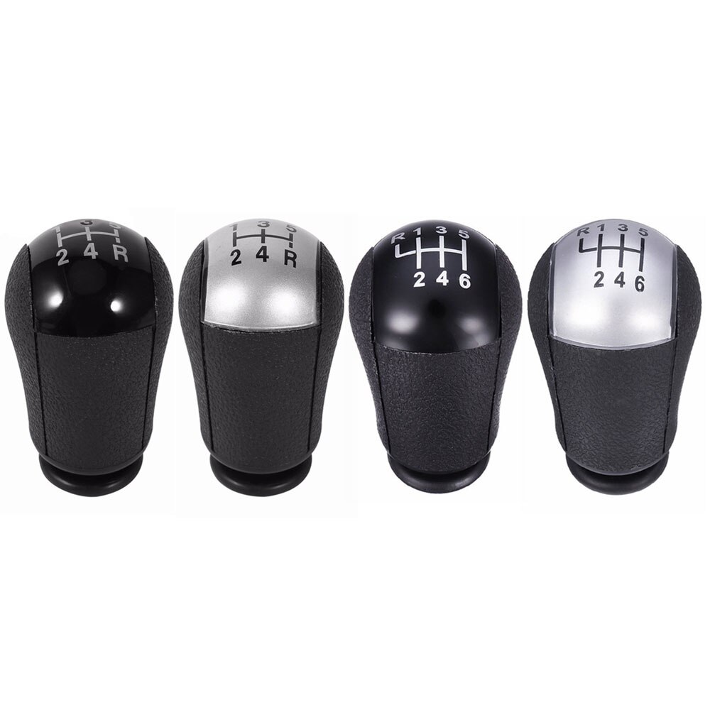 Pomo de palanca de cambios de plástico MT ABS de 5 velocidades para Ford Focus Mondeo MK3 S-MAX C-MAX Mustang Galaxy MK6 Transit