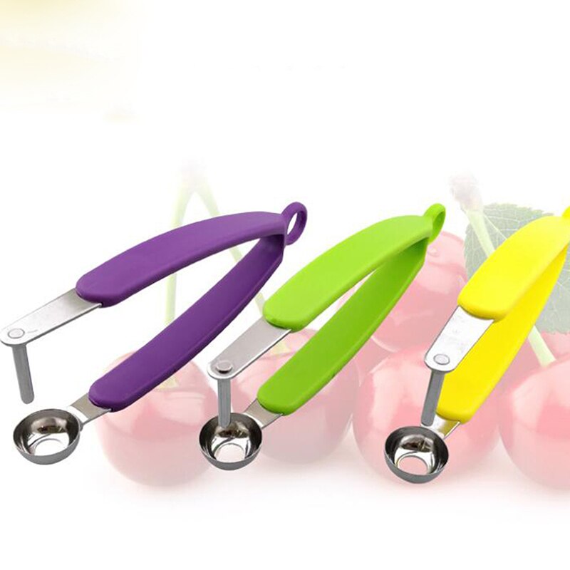 Cherry Olive Pits Pitter Stone Seed Remover Machine Container Kitchen Tool Removal Core Seeder Cherry Corer Container