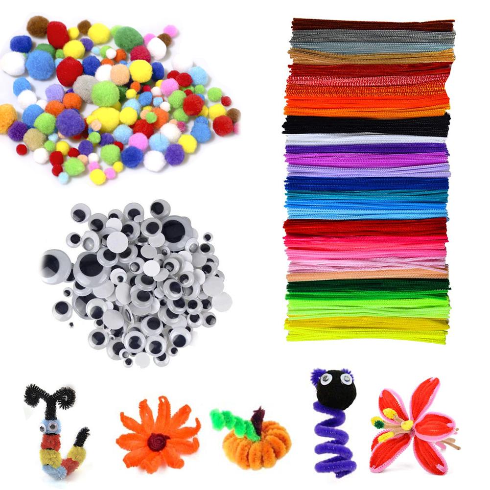 Felt Material Package Set Handmade Durable Art Craft Tools Kit for Making Toys Decoration Projects Set Supplies