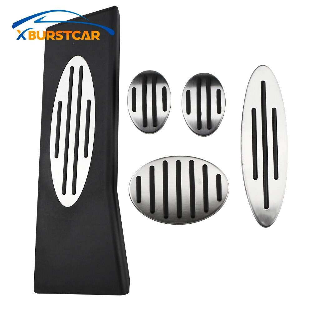 Xburstcar Auto Fußstütze Gas Bremse Kupplung Pedal Abdeckung Auto Pedale für BMW Mini Cooper JCW S R55 R56 R60 R61 f54 F55 F56 F60