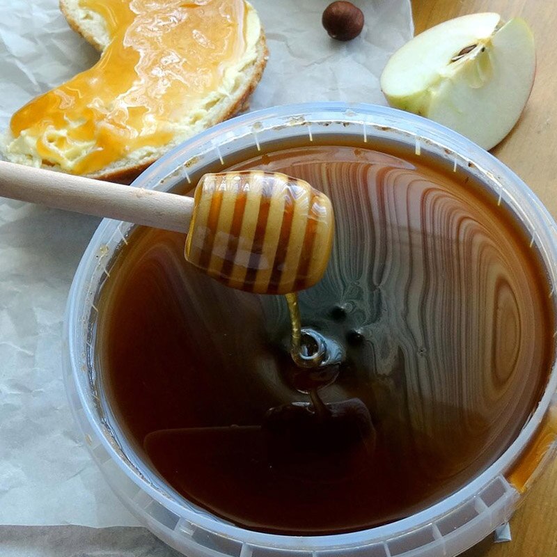 2pc praktisk langt håndtag træ honning ske blandestok dykker til honning krukke kaffe mælk te leverer køkkenredskaber yh -460060