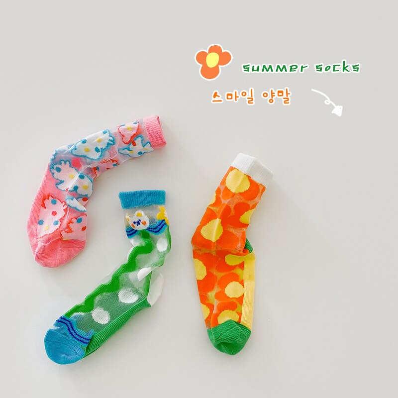 Calzini per bambini estivi MILANCEL calze per frutta per ragazze calze per bambini accessori per bambini: 1203 / 1-3Y S