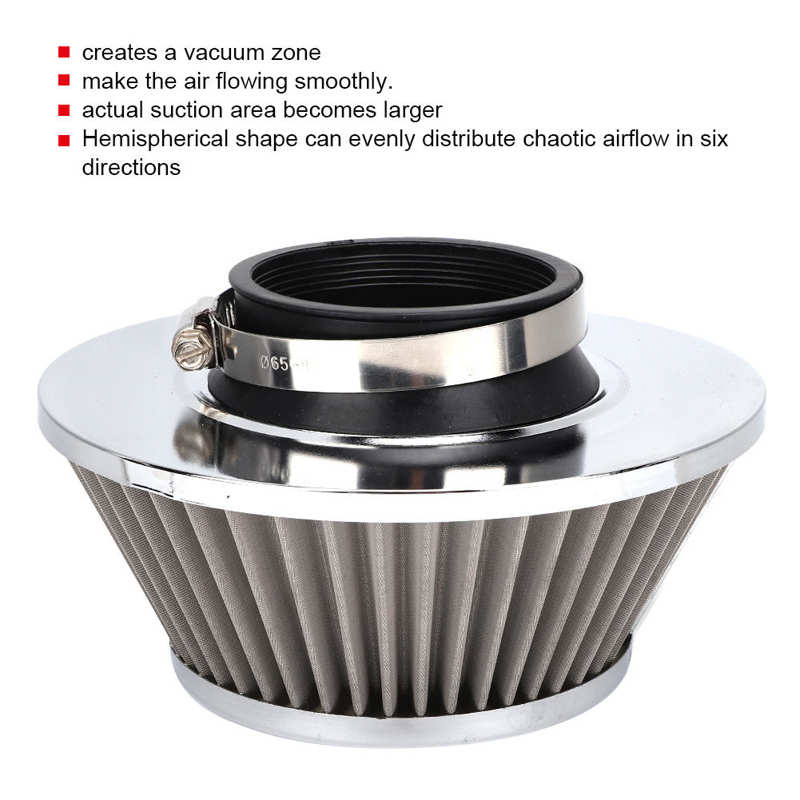 Car Air Intake Filter Mushroom Head Air Filter Universal Car Mushroom Head Air Intake Filter Modification Air Intake Filter