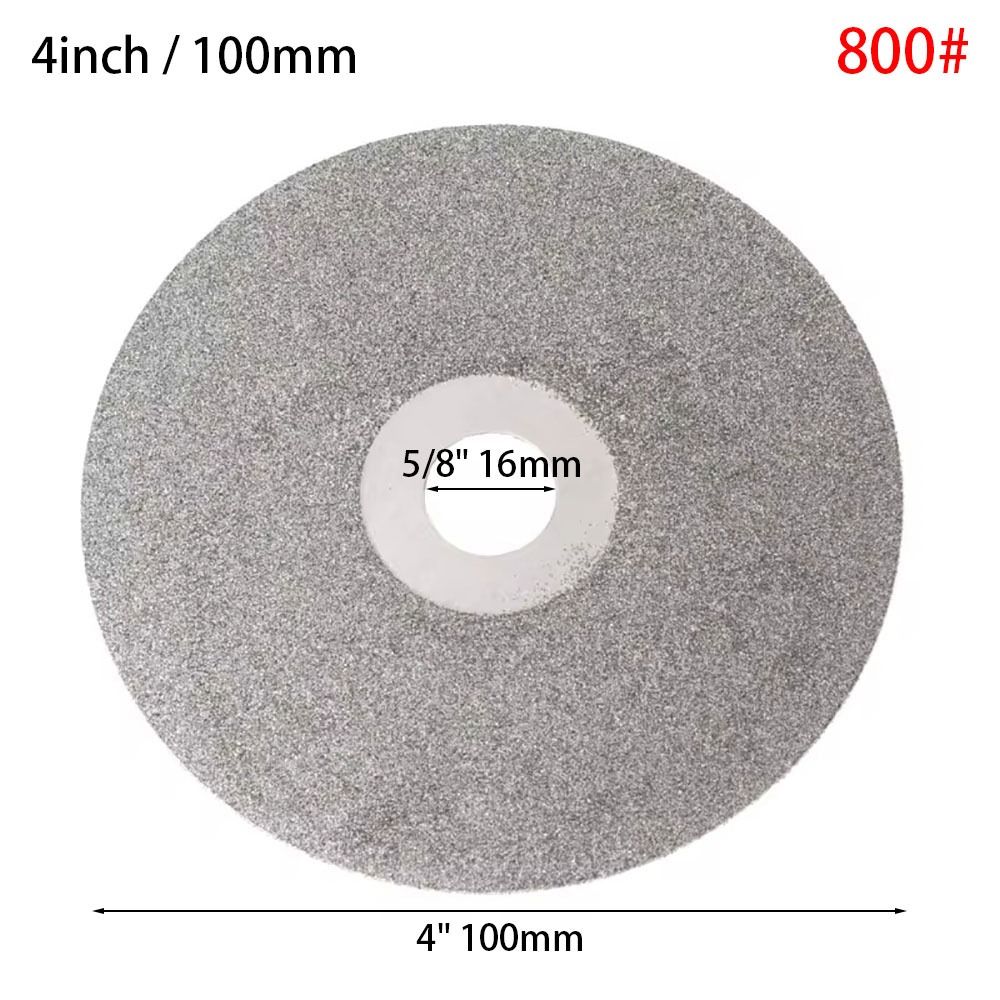 1Pcs Diamond Coated Diamond Grinding Disc 80-3000Grit Abrasive Disc Grinding Wheels Woodworking Tool 4inch 100mm: green