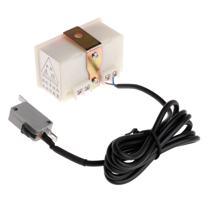 Digital 5 Digit LCD Electronic Punch Counter With Microswitch Reset&amp;Pause Button Electronic Counter