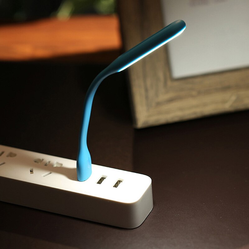 Original Xiaomi Mijia USB LED Light For Power Bank Computer Protable Mi Shining Led With Switch Button 5 level brightness Adjust