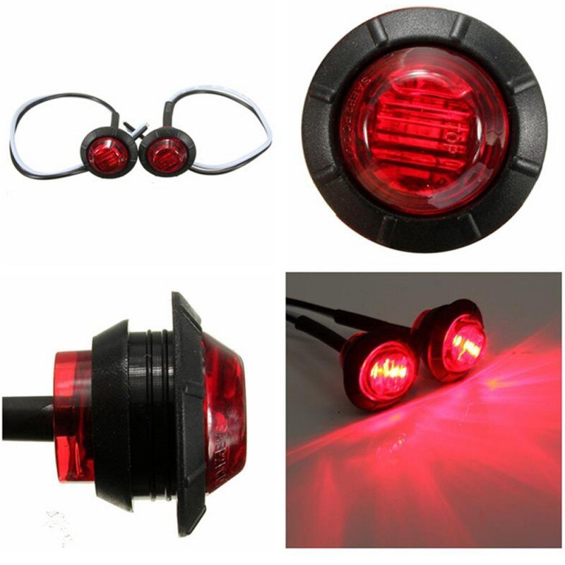 12V LED Truck Side Lights LED Truck Signal Lights Bus Lights RV Side Lights