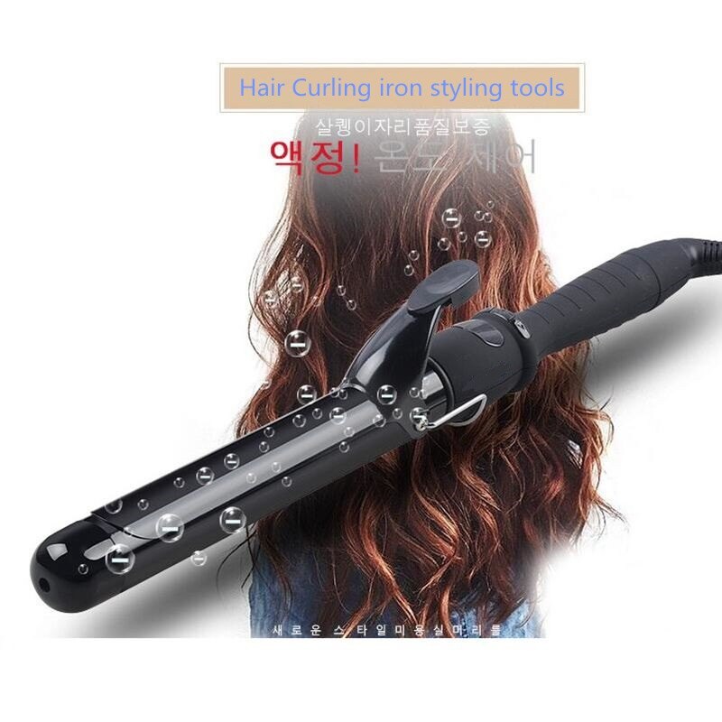 Lcd Temperatuur Aanpassing Hair Curler Professionele Krultangen Wand Wavers Beauty Styling Gereedschap