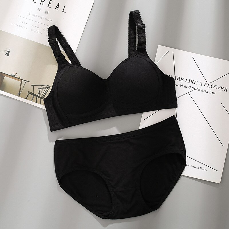 Set reggiseno intimo per ragazze adolescenti di alta qualità reggiseno da allenamento per bambine intimo per ragazze solido 14-20 anni
