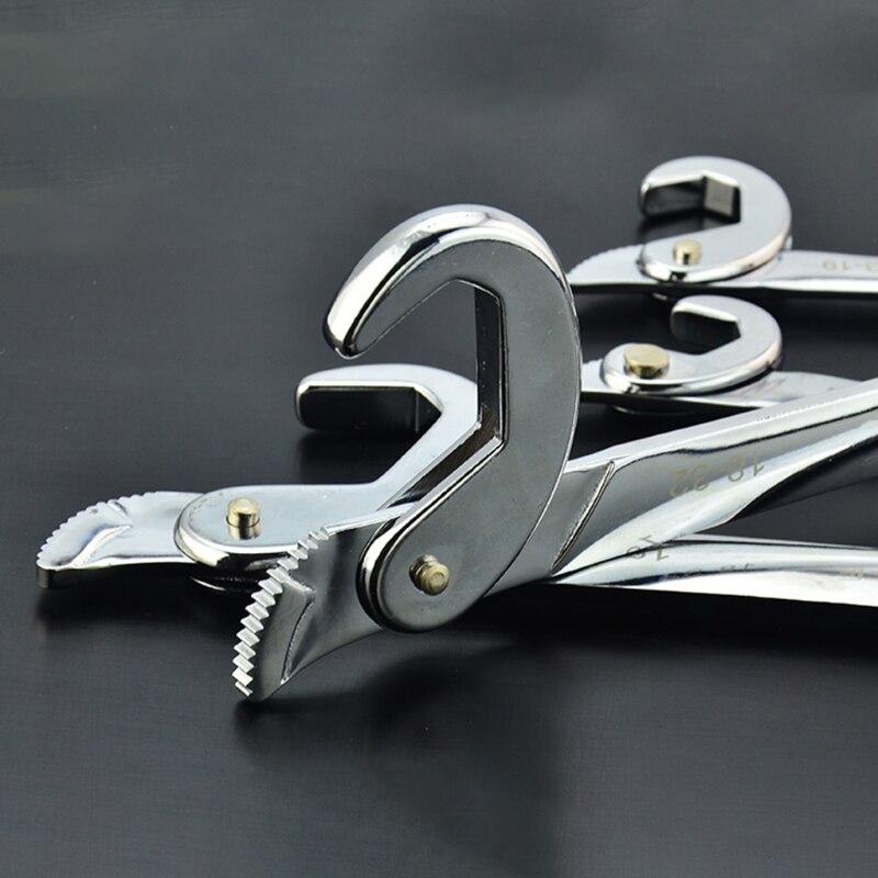 Multi-function Hook Head Fast Ratchet Wrench Plum Blossom Universal Wrench Hardware Tool Tube Combination Wrench
