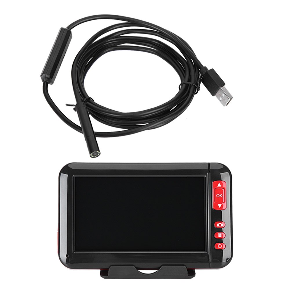 2m 4.3 Inch High Definition Screen Endoscope for Car Pipeline Air Conditioning Inspection