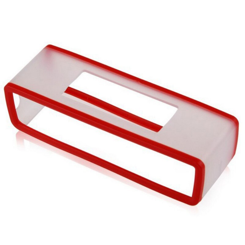 Tpu Reizen Zachte Siliconen Protection Cover Case Skin Voor Bose Soundlink Mini 1/2 Sound Link Me Ii Bluetooth Speaker: red