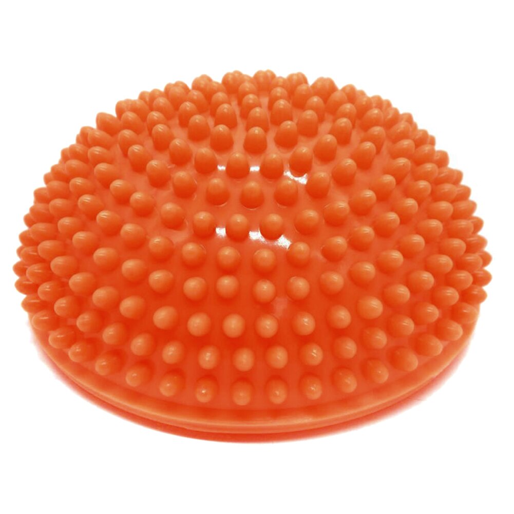 Halve Bol Yoga Ballen Pvc Massage Oefeningen Trainer Balanceren Bal Voor Gym Pilates Sport Fitness MSU88: Orange