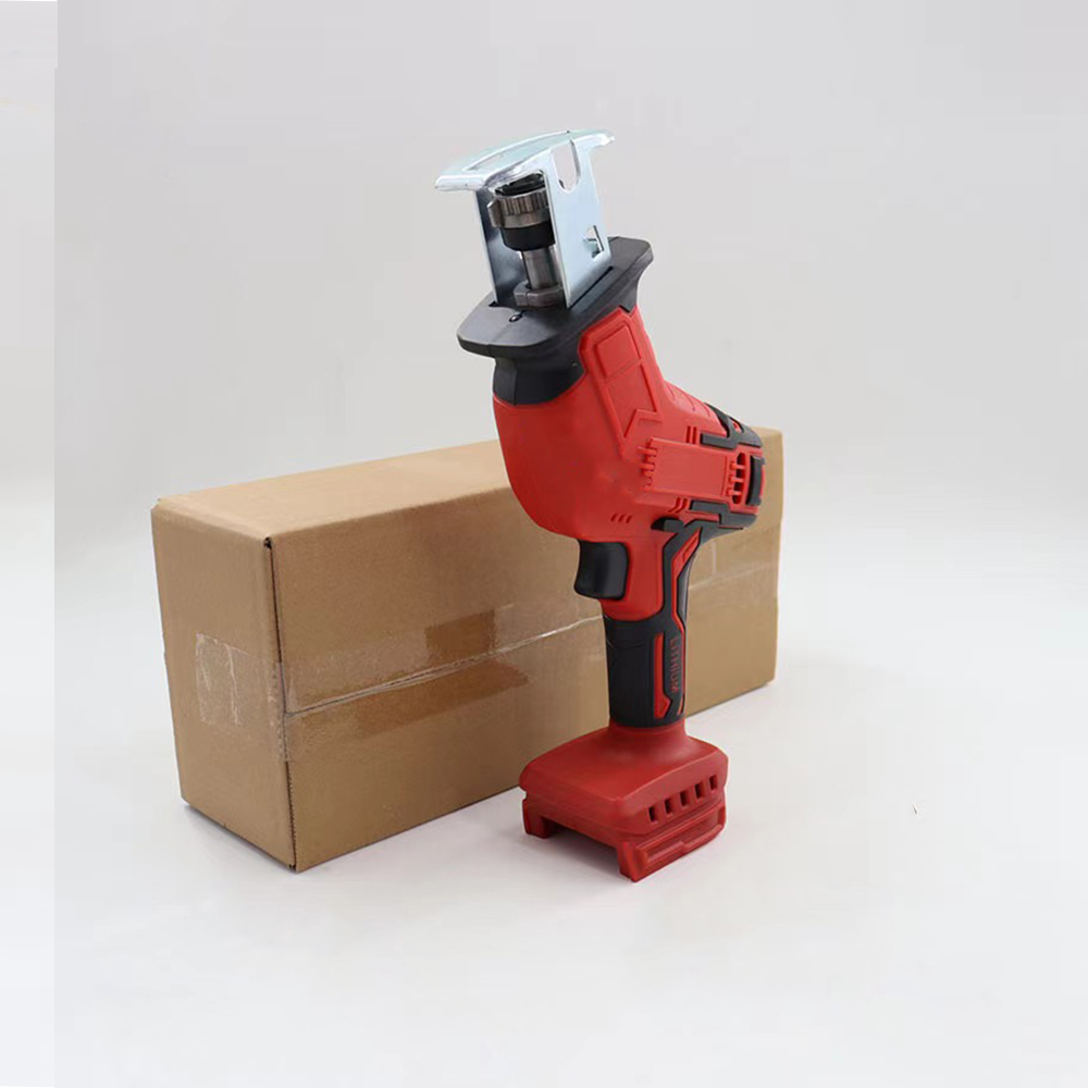 Elektrische Säbelsäge, elektrisches Pferdemesser, kleine tragbare draussen-Schneidsäge, passend für Makita/Dewalt/Milwaukee 18 V Akku: Licht Grün