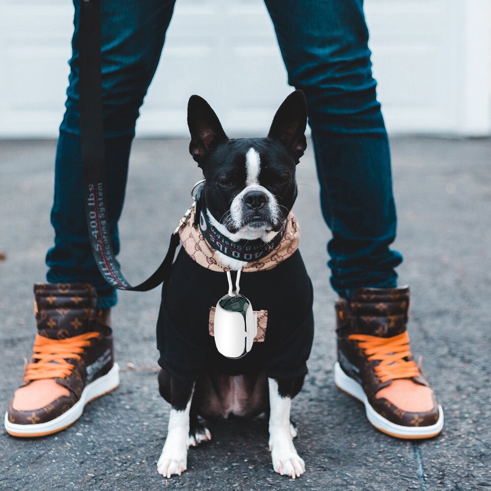 Pocket Size Pet Dog Waste Bag Holder Pouch Dispenser with Hanging Loop