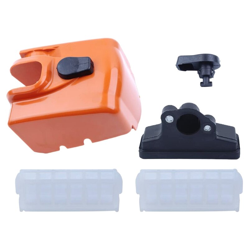 OOTDTY Luftfilter & Dæksel Kit med Drejelås til Stihl MS210-MS250 Motorsav Udskiftning