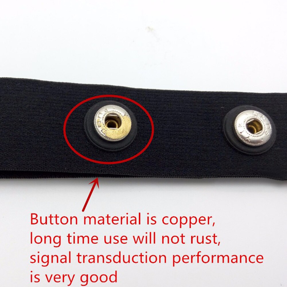 Nylon-brustgurt, wasserdicht, kabellos, für radfahren, bootfahren, outdoor-fitness, herzfrequenzmessung, universell, elastisches band