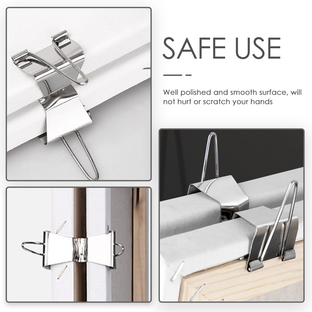 4pcs Wet Canvas Clips Oil Canvas Clips Oil Painting Frame Clamps Separating Clip
