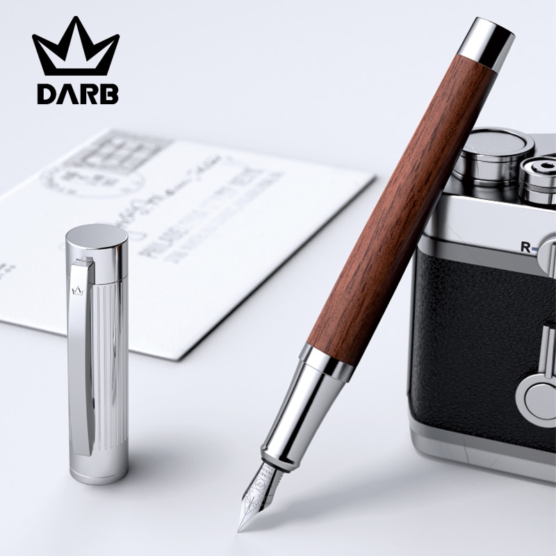 DARB-1001 wood fountain pen classic style rosewood and walnat business office supplies school writing pens