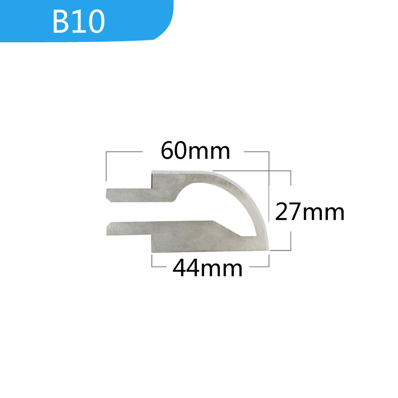 Lame de coupe chaude pour corde en tissu, couteau chauffant électrique, accessoires de coupe, couteau à rainurer en mousse, lame droite pour couper le Nylon