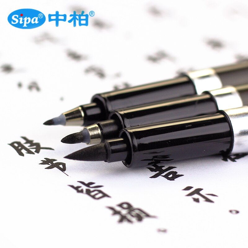 5 Stks/set Multifunctionele Art Brush Pen Voor Schrijven Tekening Kalligrafie Pen Soft S/M/L Handgeschilderde haak Lijn Pen Marker Briefpapier