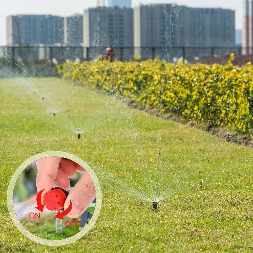 50-800PCS Drip Irrigation System Plant Watering Set Watering Kits Adjustable Drippers Irrigation Micro Garden Watering System