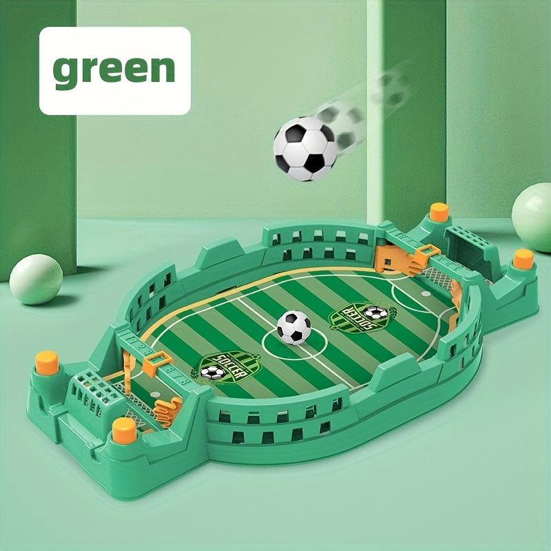 1 st Interactief Tafelvoetbalspel Kinderen Tafelvoetbal Dubbele Battle Tafel Ouder-kind Interactief Puzzel Bordspel: green