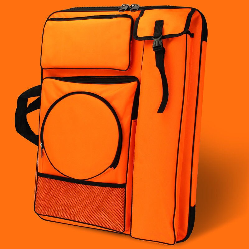 Planche à dessin sac de rangement croquis étudiant grand sac de rangement Photo outil d'art multifonctionnel sac à main fournitures d'art: e