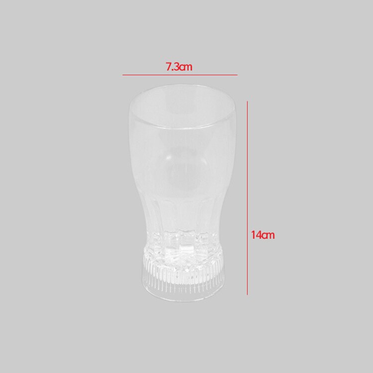 Colorful LED Beer Cup Flash Lights Drink Glass Bar KTV Night Club Decative Lamp