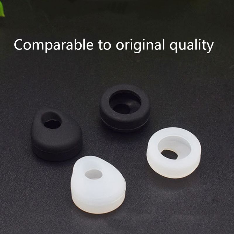 1 Pair Ear Tips Buds Silicone Earphone Earbuds Earhooks Eartips Replacement for Jabra EASYGO EASYCALL Wireless Bluetooth Headset