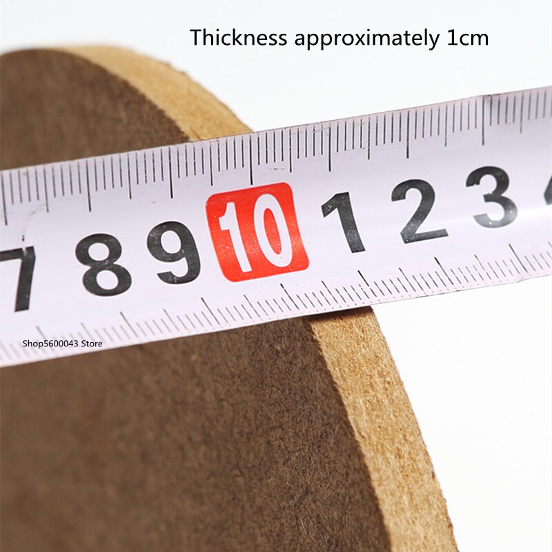 Ceramic Art Turntable Backing Plate Circular Density Board Drying Board Compression Board Sculpture Model Pallet 15/30/45CM