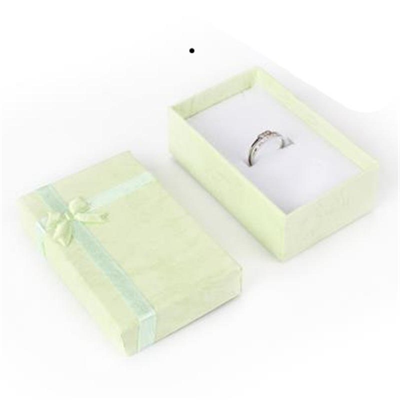 1 stk romantisk smykkeskrin vedhængskasse display til øreringe halskæde ring ur skønhed smykker jul kasse