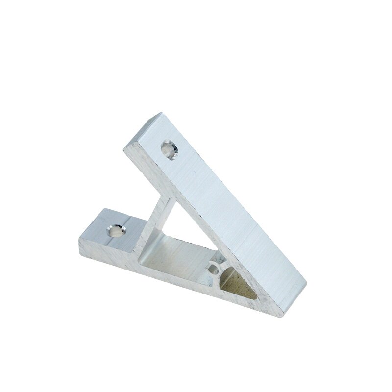 Aanpassing 45 Graden Ingeschreven Hoek Beugel Hoek Connector Eu Standaard 20/30/40/45/50/60/80 Serie Aluminium Profiel Delen