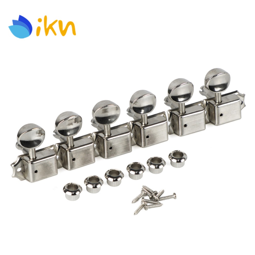6-in-line Vintage Electric Guitar Tuning Keys Tuners Machine Heads