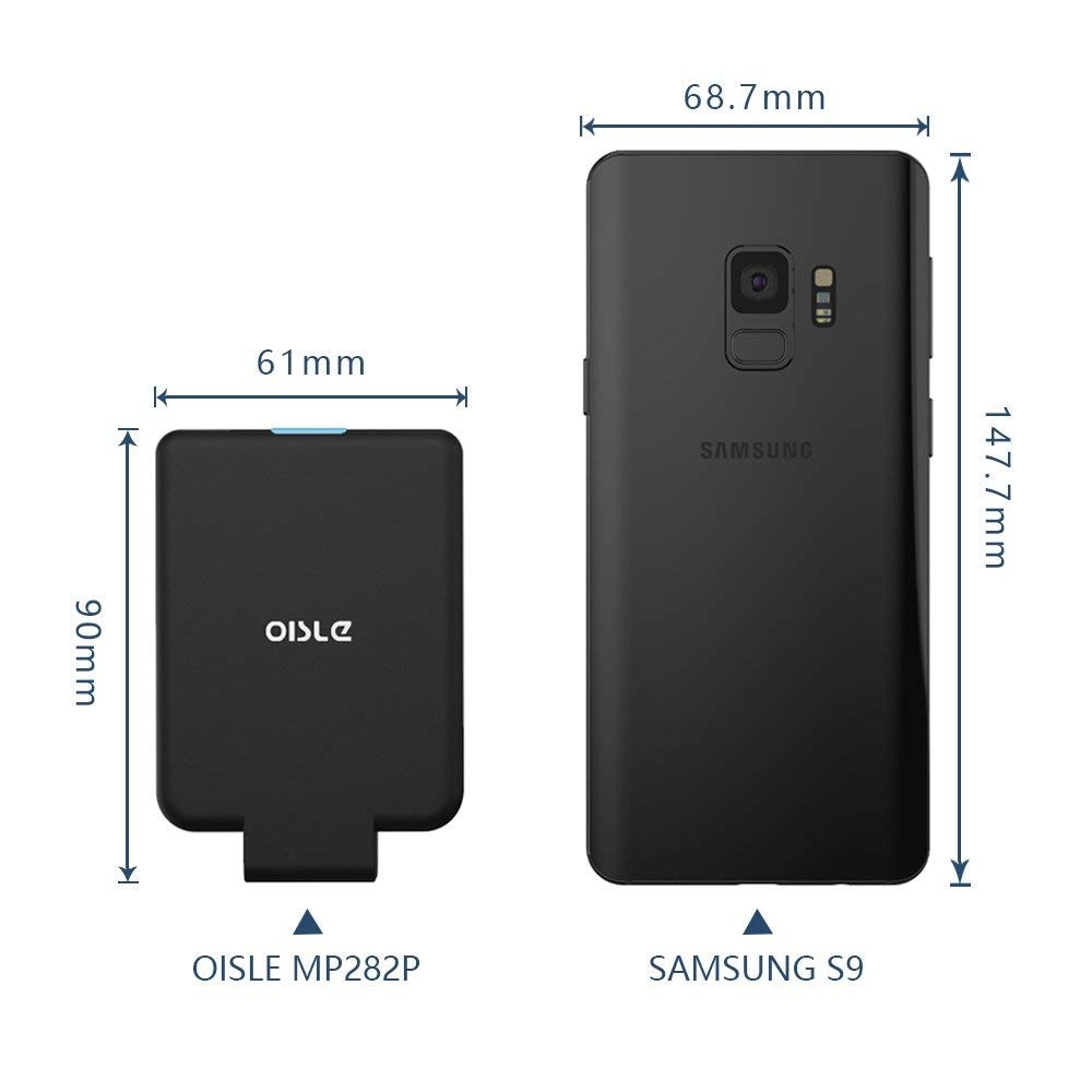 OISLE Micro USB Mini Dünne Smart Power Bank Für Honor 8 9 Lite Spielen Pro 8X Huawei P9 10 Dünne externe Batterie Ladegerät Power