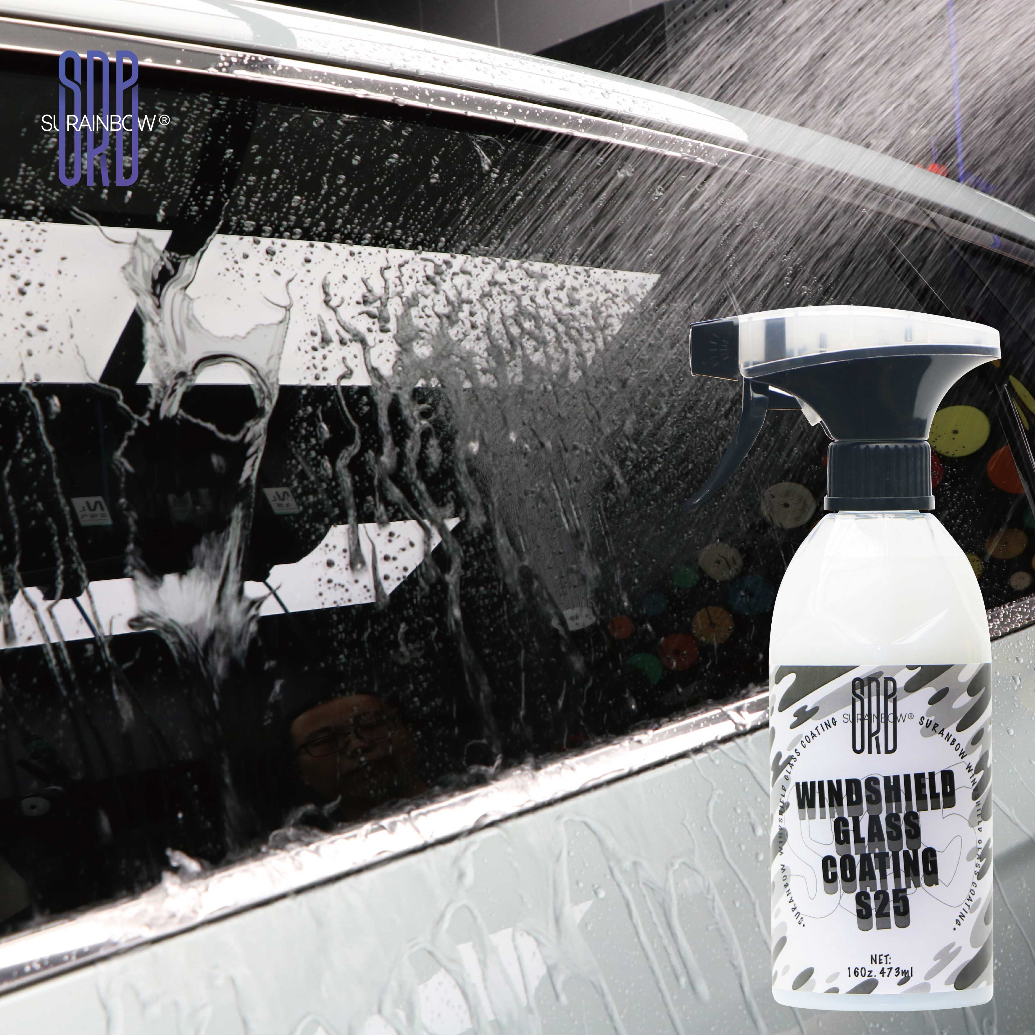 Glascoating Coat Protectant - Hydrofoob regenafweermiddel voor auto's, langdurige en duurzame coating, snelle en eenvoudige toepassing