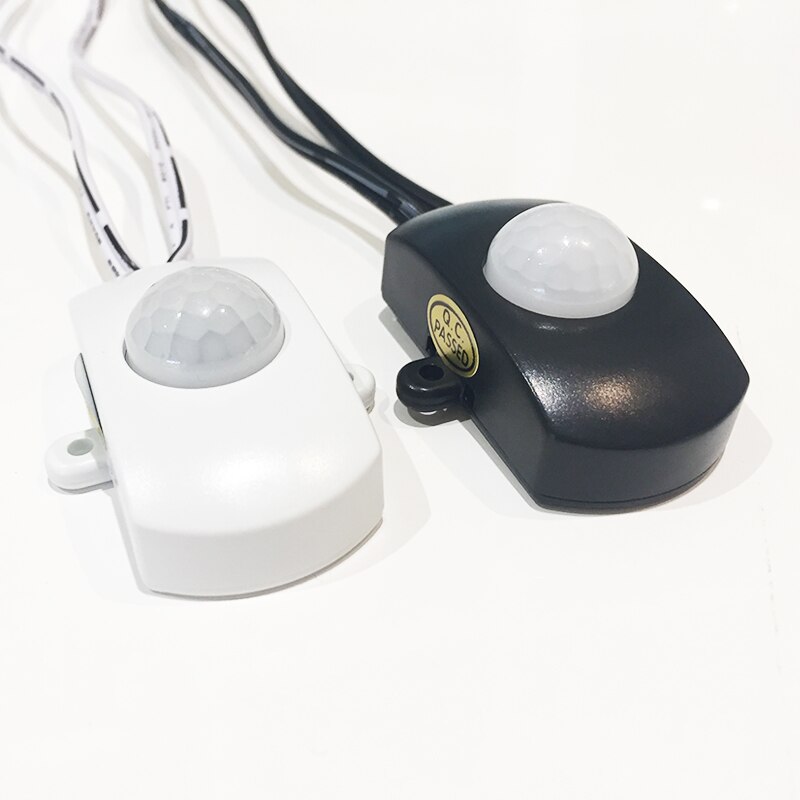 Pir Lichaam Infrarood Motion Sensor Auto On/Off Mini Led Human Detector Usb Schakelaar Voor Closet Corridor Badkamers Dc 5V/12V/24V