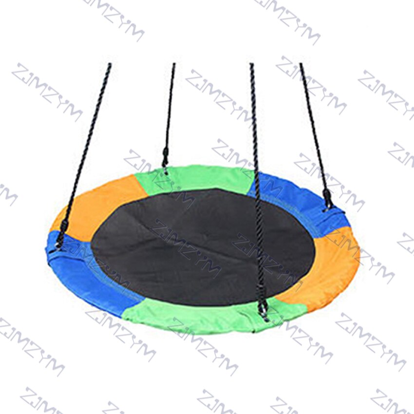 JY11900D Oxford Doek Vlinder Patroon Ronde Netto Baby Swing Hoogte Verstelbare Kinderen Leisure Swing Outdoor Pe Touw Swing