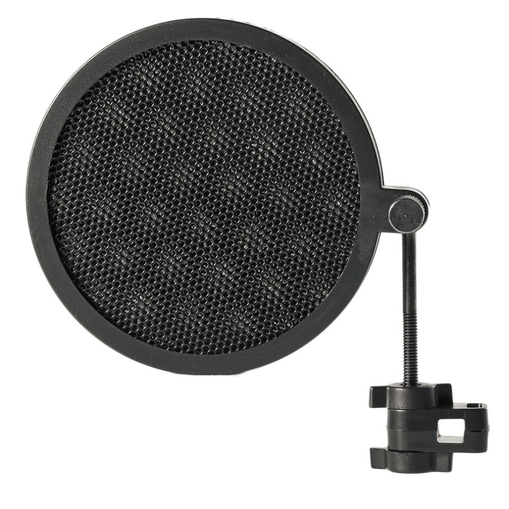 PS-2 Double Layer Studio Microfoon Mic Wind Screen Pop Filter Swivel Mount Masker Teruggeschrokken Voor Spreken Recording