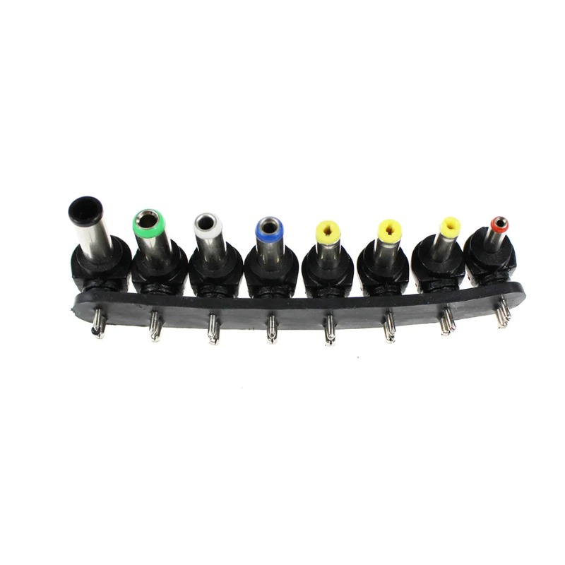 DC 96W 4-5A 12V/15V/16V/18V/19V/20V/24V Adjustable Universal Power Adapter Charger with 8pcs Adaptor Tips for DELL Lenovo Laptop