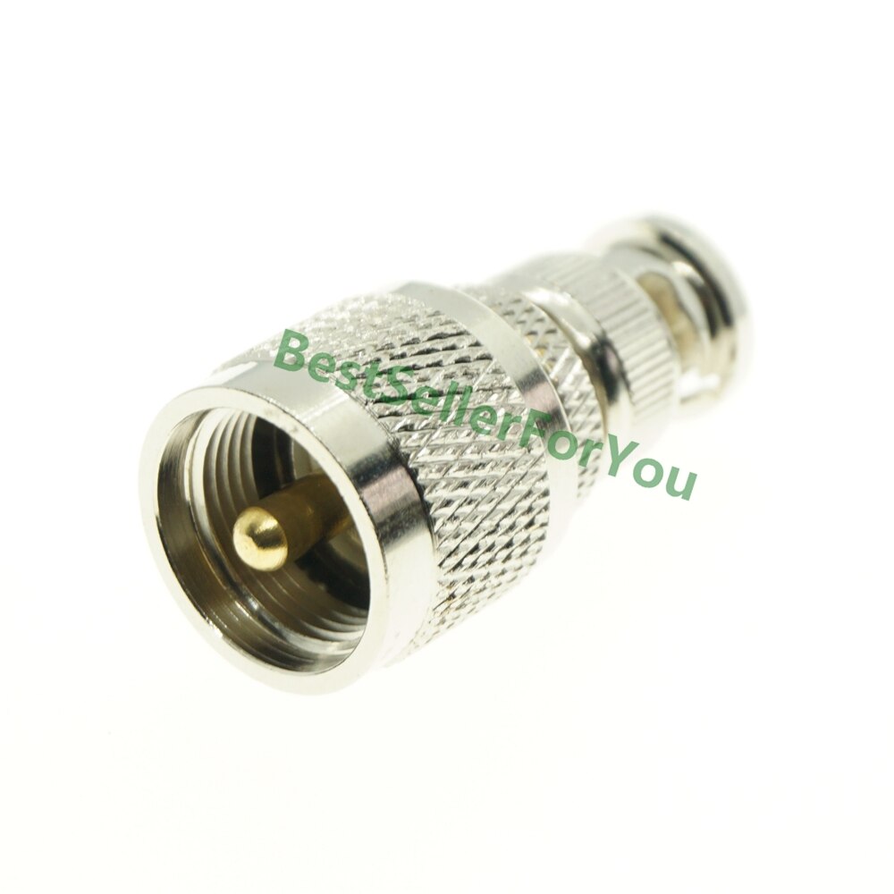 BNC MALE FEMALE TO UHF SO239 PL259 Male Female FLANGE RF Connector Adapter RIGHT ANGLE Test Converter: BNC UHF JJ
