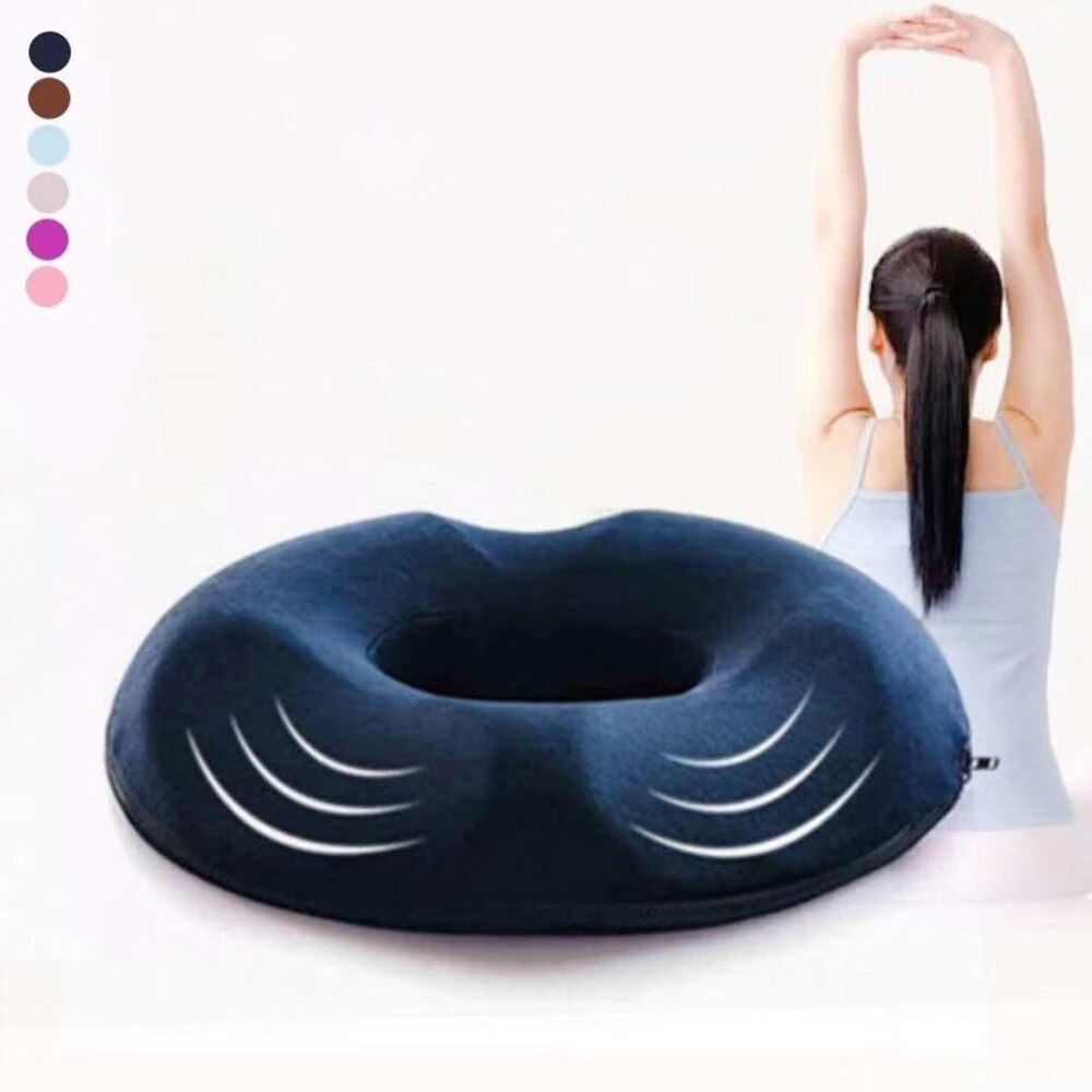 Anti hemorrojder massage stol sittdyna höft push up yoga ortopedisk komfort skum svansben kudde bil kontor sittdyna
