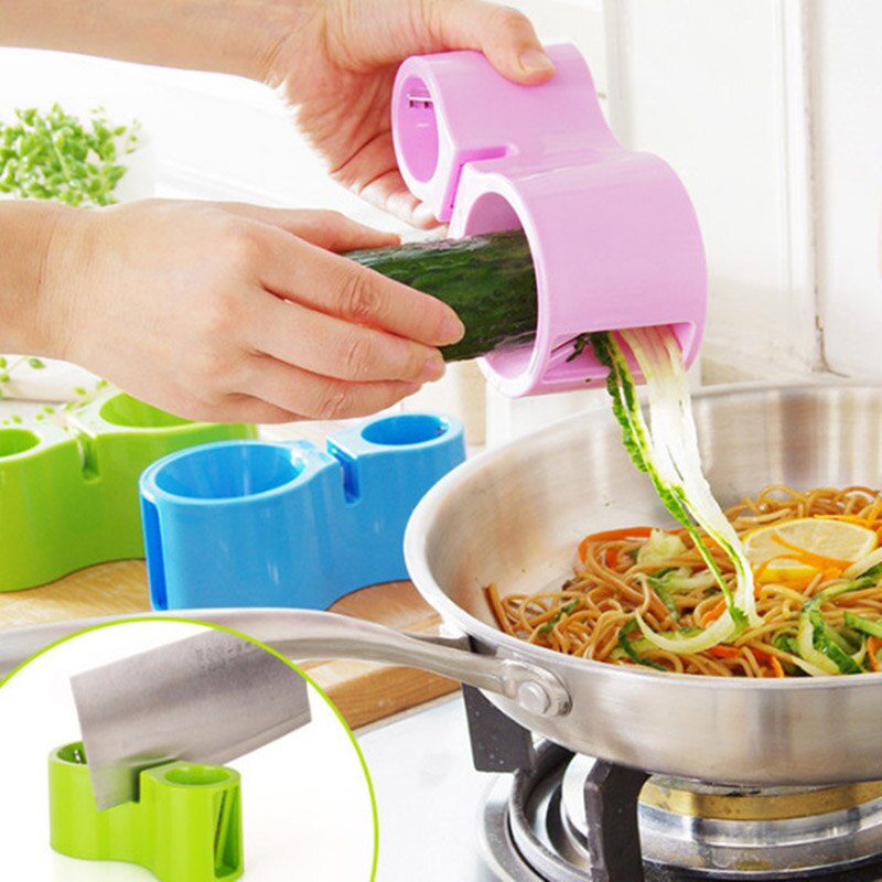 Cortador en espiral para Fideos de calabacín, cortador de Pasta, espirales finos, utensilios de cocina, pelador