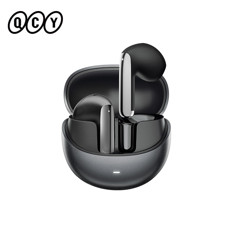 QCY HT10 AilyBuds Pro+ Hybrid ANC Kabellose Kopfhörer Hi-Res Audio mit LDAC 6 Mikrofone AI HD Call Headset Dual Connection Ohrhörer: Rot